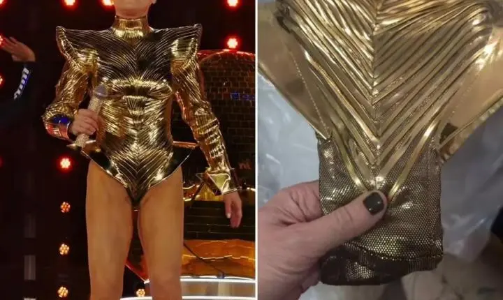 Estilista de Xuxa se pronuncia sobre figurino ‘cavado’ que causou polêmica e mostra detalhe do look