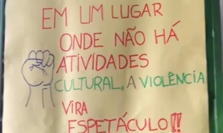 Estudantes do IFMT pedem cultura, mas esquecem do português