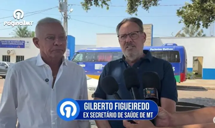  Ex-Secretário de Saúde de MT, Gilberto Figueiredo visitou Nobres nesta sexta (14/08/2026)
