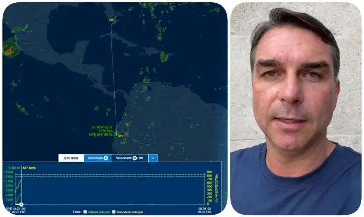Flávio Bolsonaro foge do Brasil rumo ao Equador após ordem do STF 