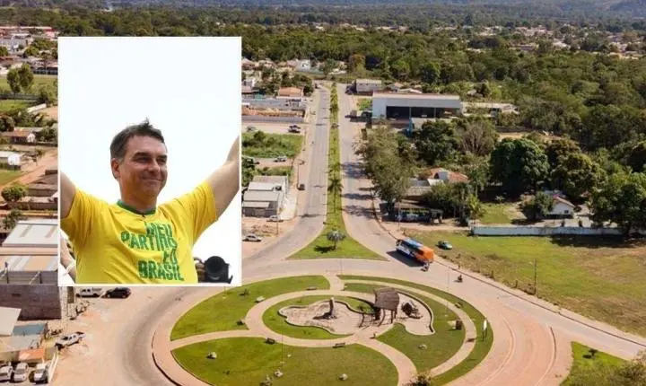 Flávio Bolsonaro vence eleição presidencial em Nobres com ampla vantagem