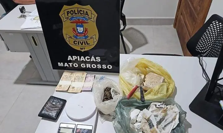 Funcionário foi preso suspeito de usar propriedade rural do patrão para armazenar drogas
