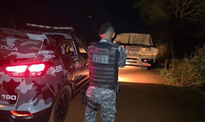 Furto de 4,5 mil litros de diesel termina com dois homens presos pela Polícia Militar
