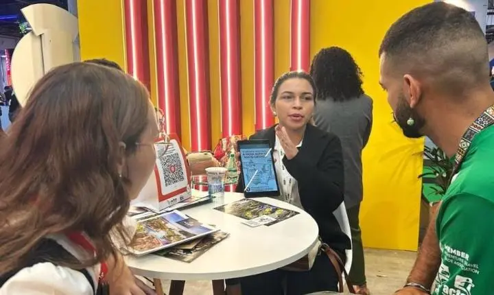 Guia turística leva destino pouco explorado do distrito de Bauxi em Rosário Oeste para o mundo