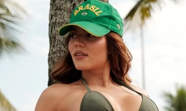 Hariany Almeida revela rotina de beleza e conta: 'Treino desde os meus 13 anos'
