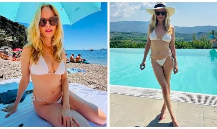 Heather Graham, atriz de 'Se Beber, Não Case!', encanta fãs com cliques de biquíni às vésperas de estrear série premiada