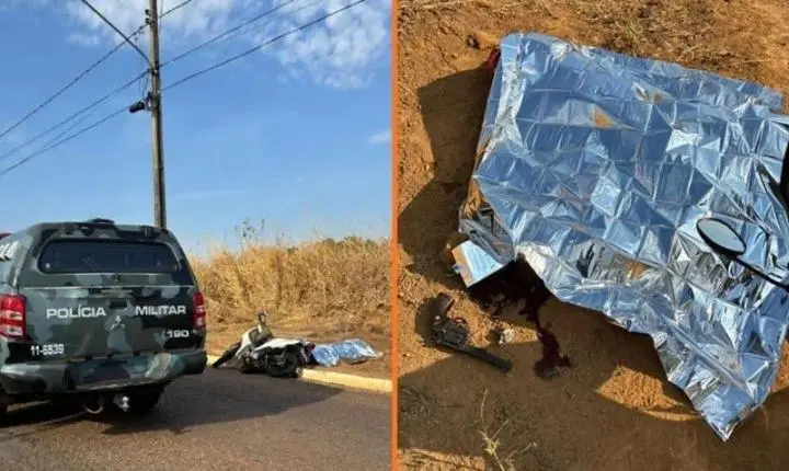 Homem de 27 anos troca tiros com a Força Tática e morre no meio da rua