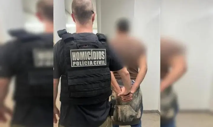 Homem é preso por matar desafeto com golpe de botijão de gás na cabeça