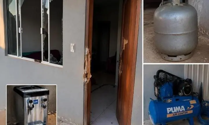 Homem sai para trabalhar e irmão percebe que casa foi arrombada e furtada