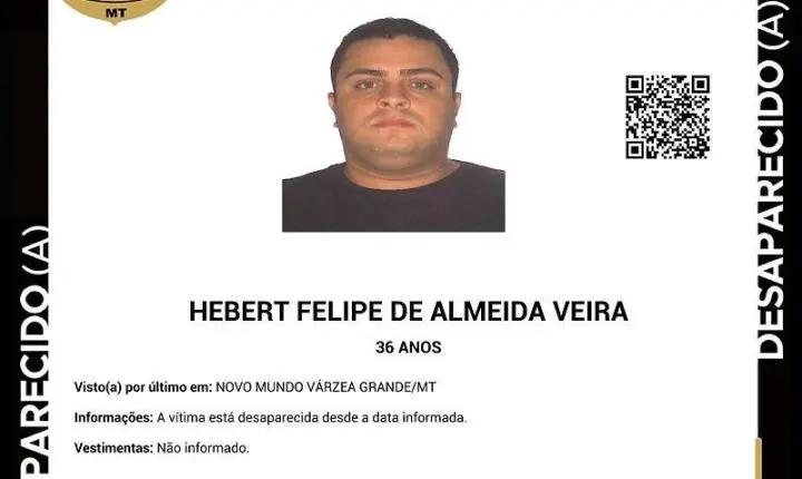 Homem viaja de Diamantino para VG e desaparece no trajeto