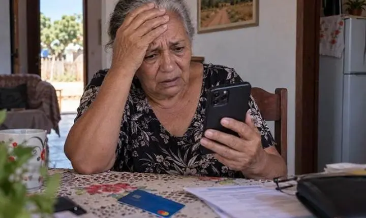 Idosa cai em golpe de falso funcionário de banco pelo WhatsApp e perde quase R$ 7 mil 