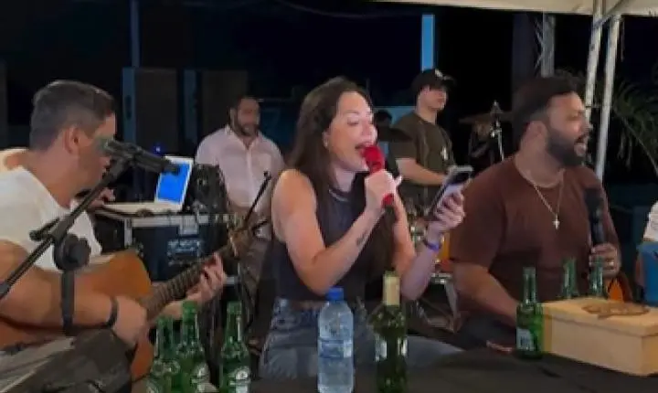 Janaina Riva vira vocalista de banda de pagode em Várzea Grande