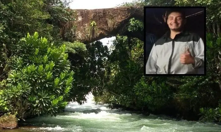 Jovem pula de cachoeira, desaparece em rio e é encontrado morto em Campo Novo do Parecis