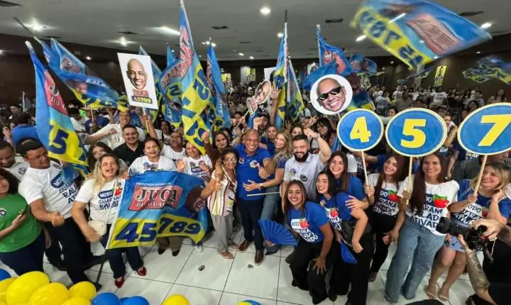Juca do Guaraná reúne mais de 3 mil pessoas em lançamento da campanha em Cuiabá