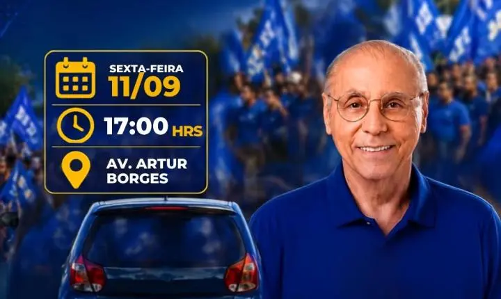 Lançamento da campanha de Júlio Campos movimentará Rosário Oeste nesta sexta-feira