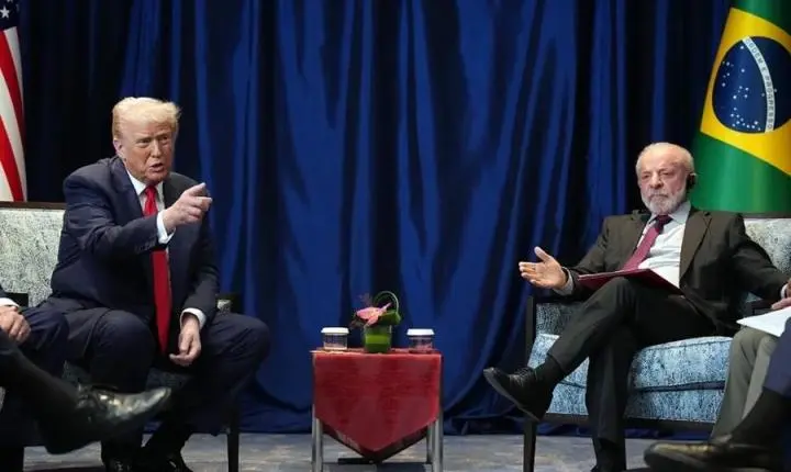 Lula se solidariza com Trump após ataque em jantar