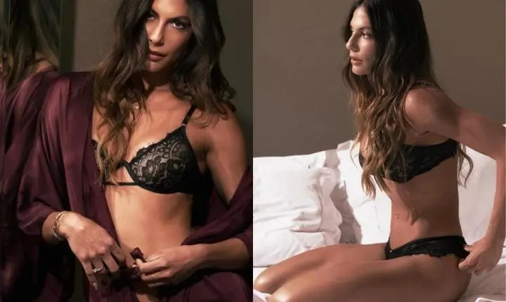 Mari Gonzalez abre baú de fotos de lingerie em ensaio sensual e web reage