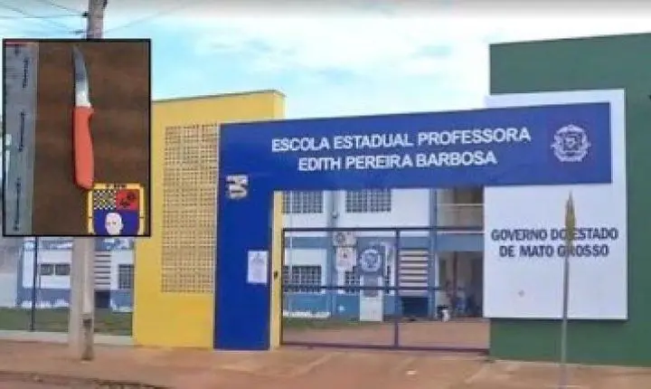 Menina de 11 anos leva faca para escola após ser ameaçada por colega