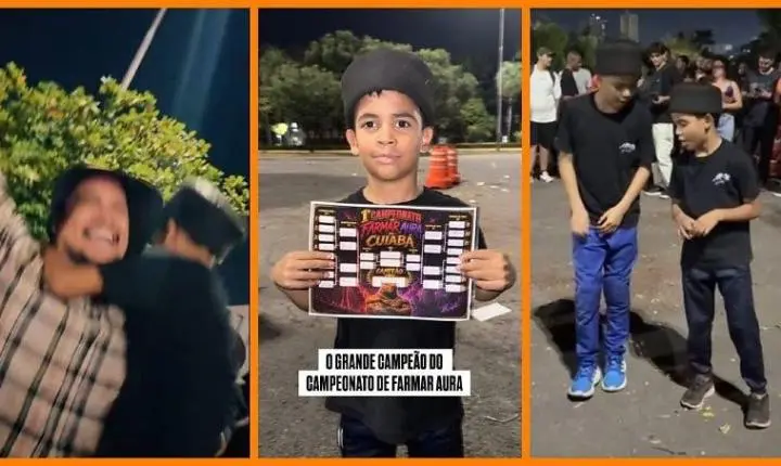 Menino de 8 anos venceu o primeiro campeonato de 