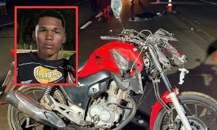Motociclista de 19 anos morre em colisão com boi na BR-163