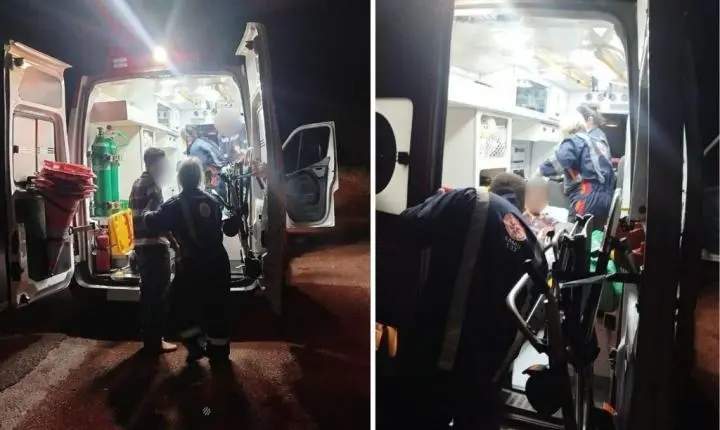 Motociclista é socorrido após grave colisão na rodovia MT-010 em Rosário Oeste