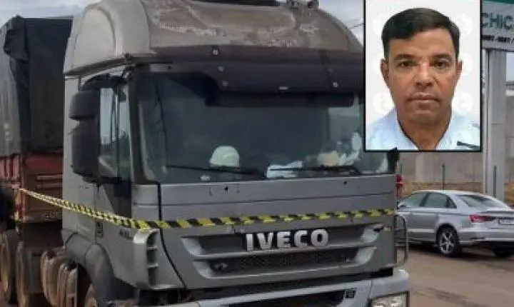 Motorista de caminhão é encontrado morto em veículo parado às margens da MT-449