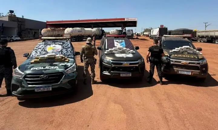 Motorista é preso com carga de droga avaliada em R$ 1,8 mi
