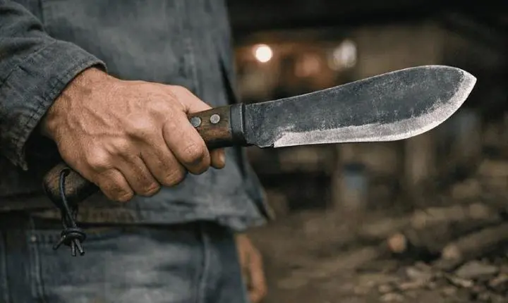 Mulher foge após marido armado com faca bater carro e ameaçá-la de morte