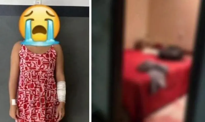 Mulher foi presa após ferir marido com lâmina de barbear em MT