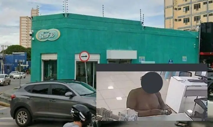 Mulher mostra os seios a funcionários após furtar lente em ótica