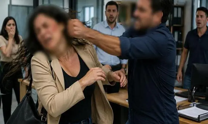 Mulher vai ao emprego do ex-marido para cobrar dívidas feitas no casamento e apanha
