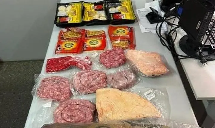 Mulheres são flagradas com carnes roubadas após assalto cometido por falsos policiais em MT