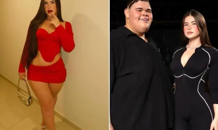 Noiva de Gordão da XJ perde 30kg ao focar na academia para ajudar influenciador que eliminou 130kg