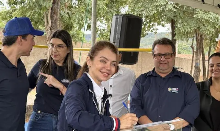 Nova creche em Nobres: Prefeitura lança obra no Jardim Glória