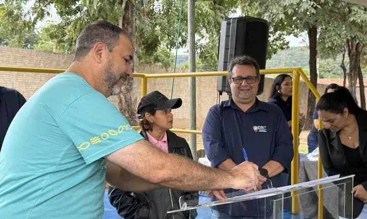Nova creche em Nobres: Prefeitura lança obra no Jardim Glória