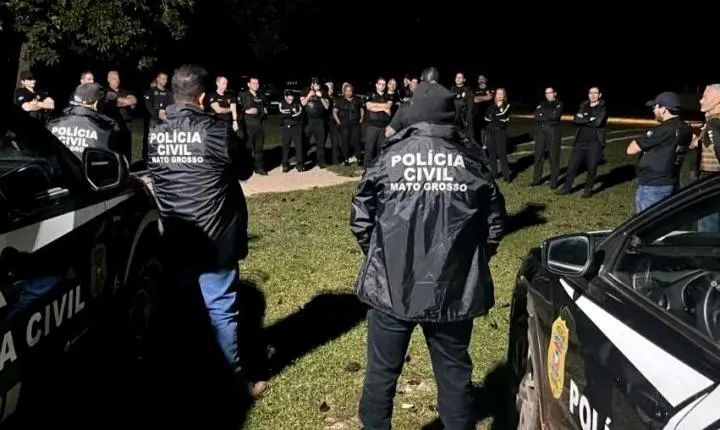 Operação da Polícia Civil mirou suspeitos de tráfico em Rosário Oeste