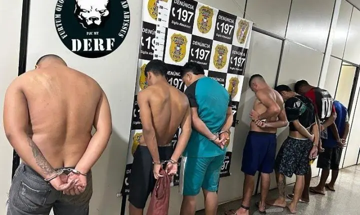 Operação prende 'Bando do Mounjaro' durante churrasco de comemoração por assaltos