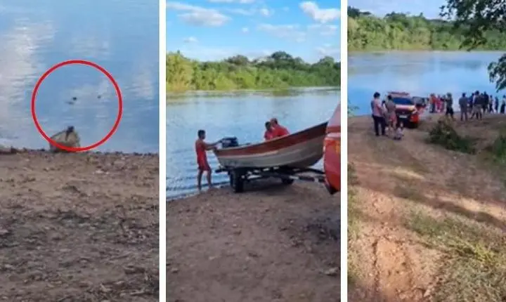 Pescador Idoso morre afogado após cair de canoa no Pai André, em VG