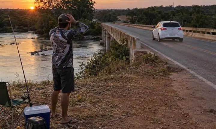 Pescador teve carro furtado enquanto pescava na ponte do Rio Branco: “pensei que era uma brincadeira”
