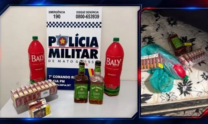 PM Prende Dupla e Recupera Carga Furtada de Comércio em Nova Olímpia