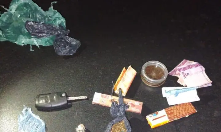 Polícia militar combate o tráfico de drogas em Diamantino e apreende entorpecentes