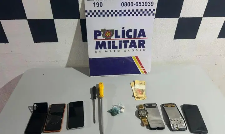 Polícia Militar de Diamantino prende quatro suspeitos de facção criminosa