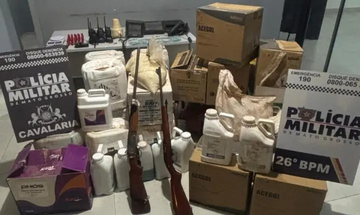Polícia mira grupo especializado em roubo de defensívos agrícolas