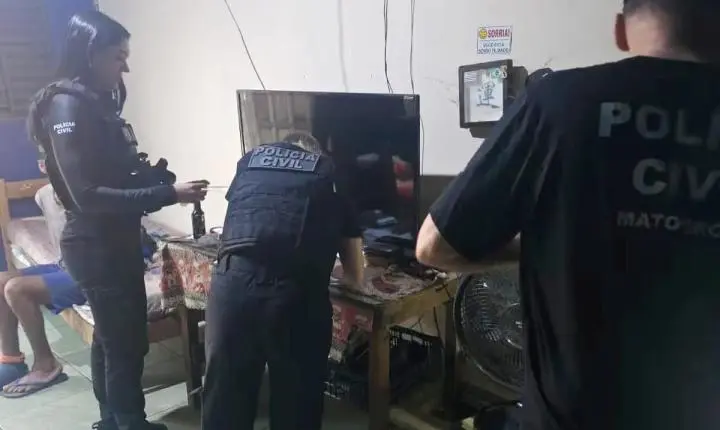 Polícia prende gerentes do tráfico em Arenápolis e Nortelândia
