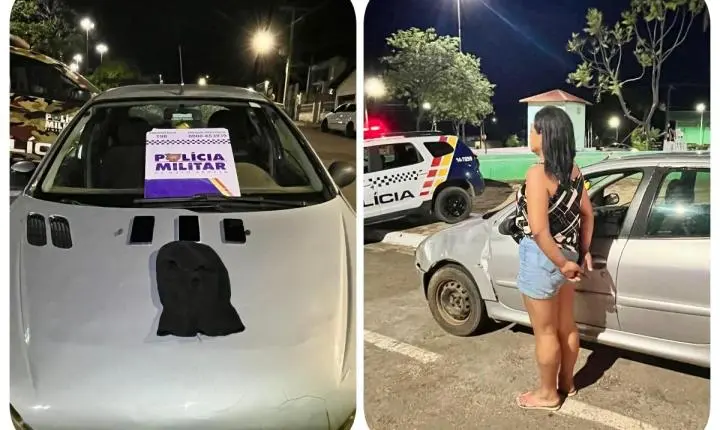 Polícia prende suspeita e apreende veículo ligado a roubos em Diamantino