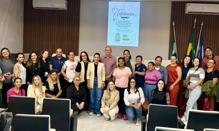 Prefeitura de Nobres promove Semana da Enfermagem e emociona profissionais que fazem da saúde uma missão de vida