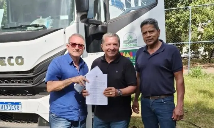Prefeitura de Nobres reforça abastecimento rural com caminhão-pipa de 20 mil litros para Gleba Bonanza e Coqueiral Quebó