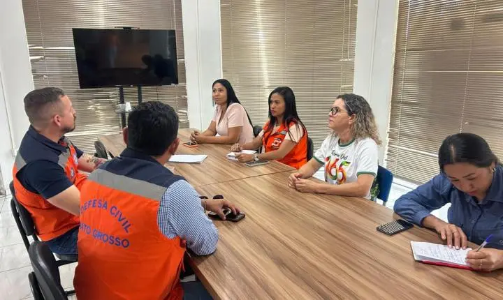 Prefeitura de Rosário Oeste e Defesa Civil Estadual alinham ações de emergência