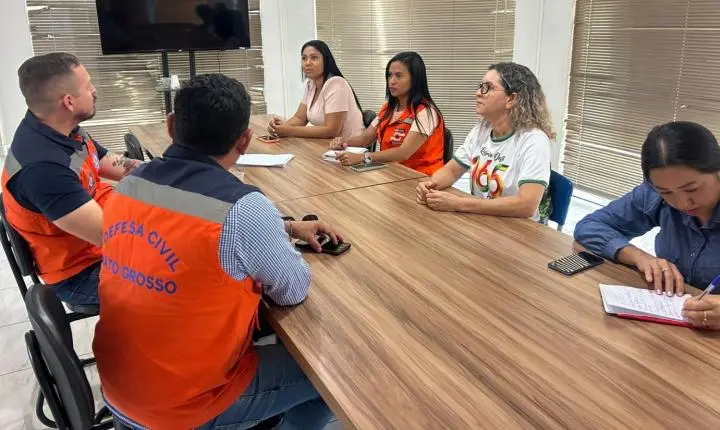 Prefeitura de Rosário Oeste e Defesa Civil Estadual alinham ações de emergência 