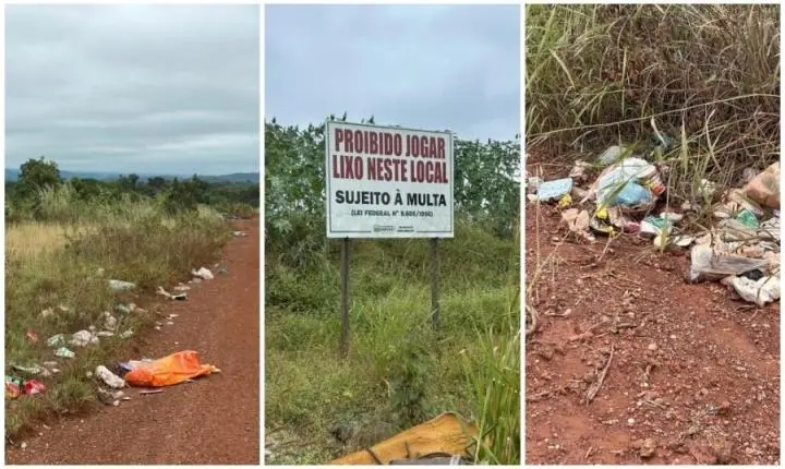 Prefeitura de Rosário Oeste (MT) Faz Alerta Urgente Sobre Descarte Irregular de Lixo 